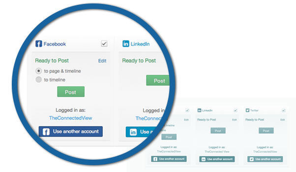 Distribute to Social Media